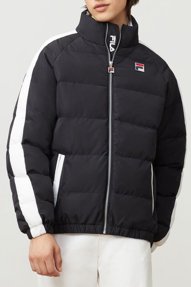 Fila Jakke Herre Svart Ledger Puffa 249753-GHD